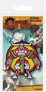 Cannon Busters: Raging Bull Mode Bessie Rubber Keychain (Portachiavi)