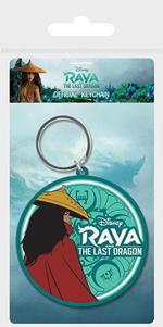 Raya And The Last Dragon: Raya Dragon Emblem Rubber Keychain (Portachiavi Gomma)