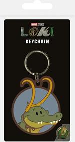 Loki: Alligator Loki Rubber Keychain (Portachiavi Gomma)