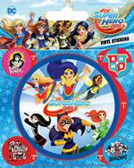 Adesivo Dc Super Hero Girls. Attack