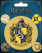 Set Adesivi 12,5X10 Cm Harry Potter. Hufflepuff