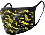 Mascherina Protettiva Dc Comics Batman Camo Yellow -Face Covers 2x-