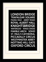 Stampa in cornice 30 x 40 cm London Transport. 10