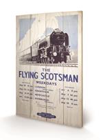 Stampa su legno 59 x 40 cm The Flying Scotsman. 2