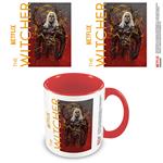 The Witcher: Pyramid - Geralt The Wolf-  Red Inner (Mug / Tazza)