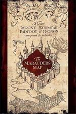 Poster HARRY POTTER MARAUDERS MAP