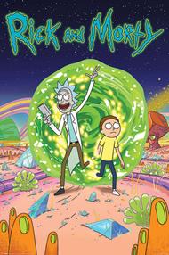 Poster Maxi Rick & Morty. Portal