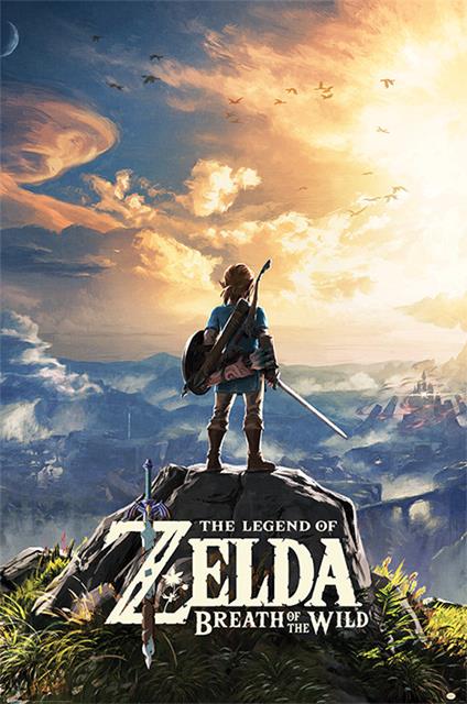 Poster Zelda Legend Breeath Of The Wild