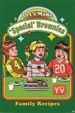 Poster 61X91,5 Cm. Steven Rhodes: Lets Make Special Brownies
