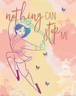 Mulan Mini Poster Nothing Can Stop Me 40 x 50 cm