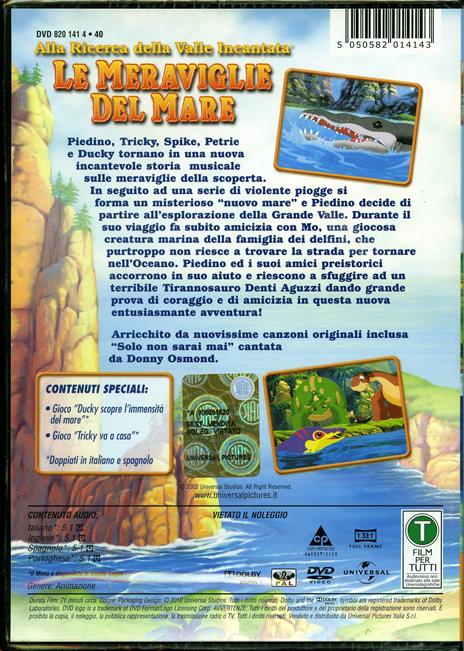 Alla ricerca della valle incantata 9. Le meraviglie del mare di Charles Grosvenor - DVD - 2