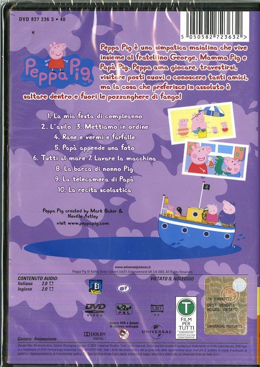 Peppa Pig. La mia festa di compleanno e altre storie - DVD - Film di  Neville Astley , Mark Baker Animazione | laFeltrinelli