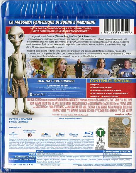 Paul di Greg Mottola - Blu-ray - 2