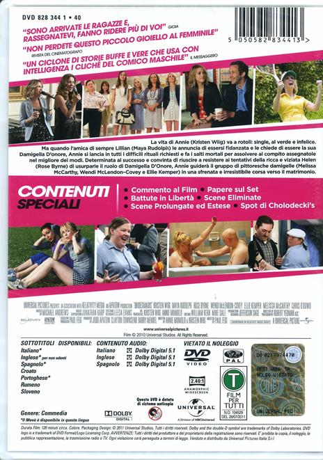 Le amiche della sposa di Paul Feig - DVD - 2