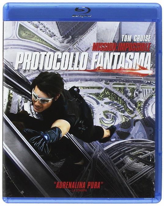 Mission: Impossible. Protocollo fantasma ( Blu-ray) di Brad Bird - Blu-ray