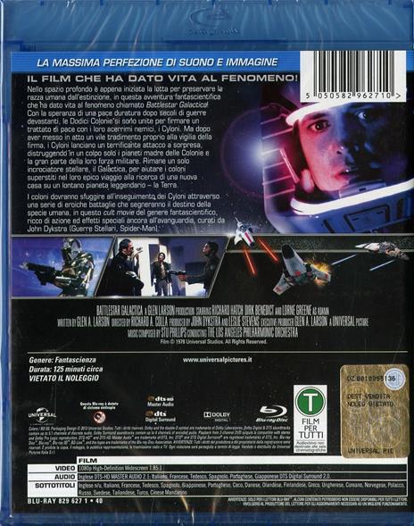 Battlestar Galactica di Richard A. Colla - Blu-ray - 2