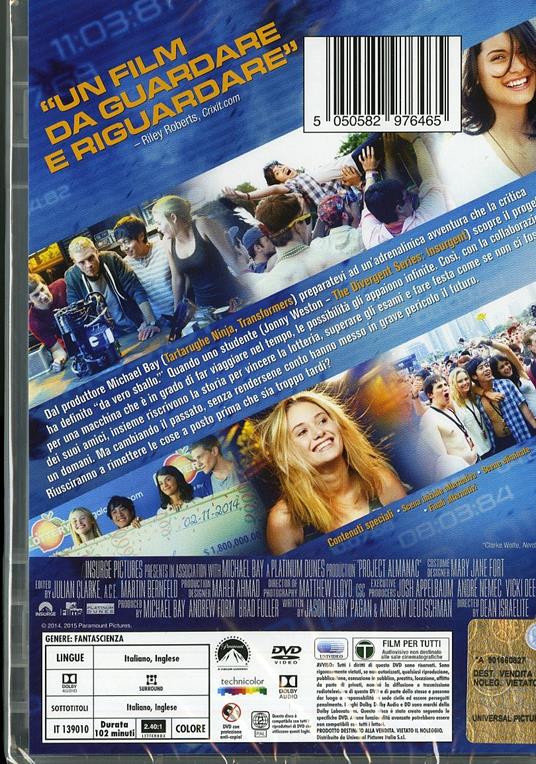 Benvenuti a ieri di Dean Israelite - DVD - 2