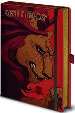 Harry Potter: Intricate Houses Gryffindor A5 Premium Notebook (Quaderno)