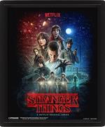 Stranger Things Lenticular 3d Poster 25x20cm