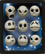 Disney - Nightmare Before Christmas - Jack Expressions 3D Lenticular Poster 25x20 Cm