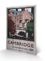 Stampa su legno 59 x 40 cm Cambridge. St John'S