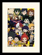 Stampa In Cornice 30X40Cm My Hero Academia. Chibi Characters