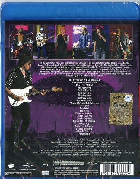 Live at the Hollywood Bowl (Blu-ray) - Blu-ray di Jeff Beck - 2