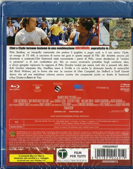 Fai come ti pare di Buddy Van Horn - Blu-ray - 2