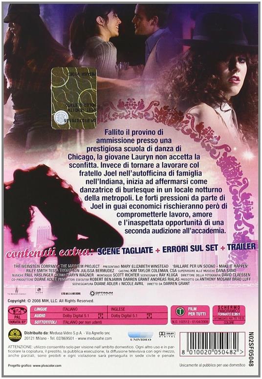 Ballare per un sogno di Darren Grant - DVD - 2