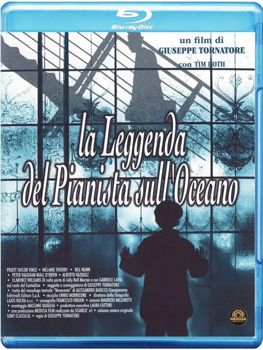 La leggenda del pianista sull'oceano di Giuseppe Tornatore - Blu-ray