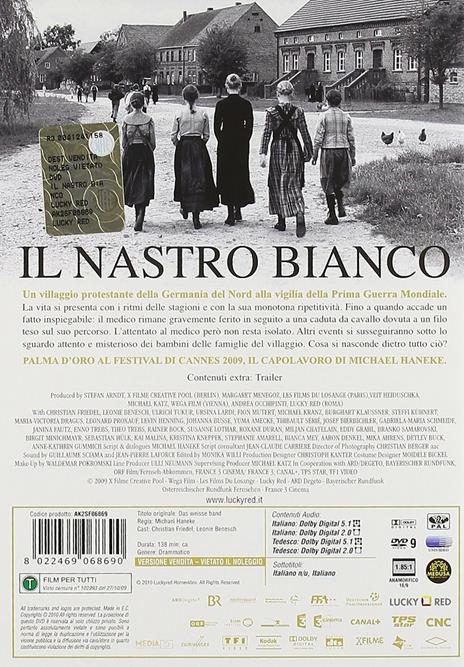 Il nastro bianco di Michael Haneke - DVD - 2