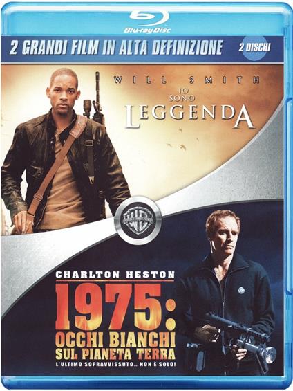 Io sono leggenda + 1975: Occhi bianchi sul pianeta Terra (2 Blu-ray) di Francis Lawrence,Boris Sagal - Blu-ray