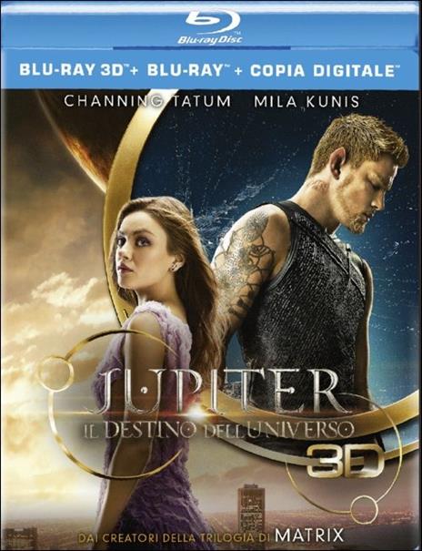 Jupiter. Il destino dell'universo 3D (Blu-ray + Blu-ray 3D) di Andy Wachowski,Lana Wachowski