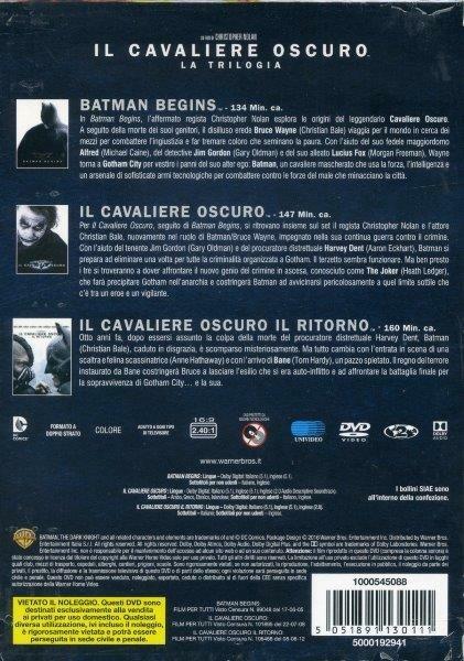 Il Cavaliere Oscuro. La trilogia (3 DVD) di Christopher Nolan - 4