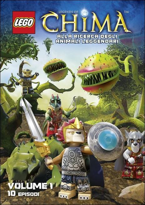 Lego. Legends of Chima. Stagione 2. Vol. 1. Alla ricerca degli animali leggendari di Peder Pedersen,André Bergs,Lee Stringer - DVD