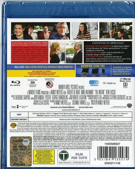 Lo stagista inaspettato di Nancy Meyers - Blu-ray - 8