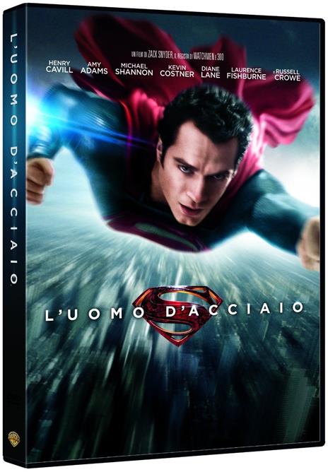 L' uomo d'acciaio di Zack Snyder - DVD