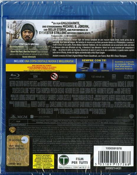 Creed. Nato per combattere di Ryan Coogler - Blu-ray - 6