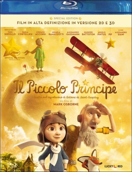 Il Piccolo Principe 3D (Blu-ray + Blu-ray 3D) di Mark Osborne