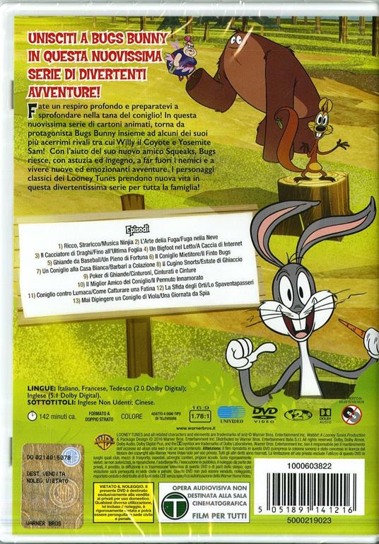 Bugs! A Looney Tunes Production. Stagione 1. Vol. 1 - DVD - Film di Scott  Bern , Sean Petrilak Animazione | Feltrinelli