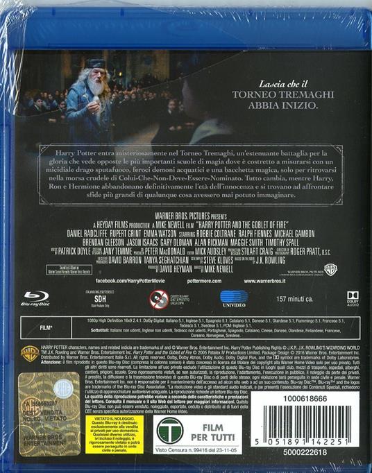 Harry Potter e il calice di fuoco (Edizione Speciale)<span>.</span> Edizione Speciale di Mike Newell - Blu-ray - 3