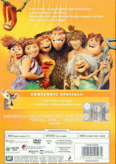 I Croods di Chris Sanders,Kirk De Micco - DVD - 2