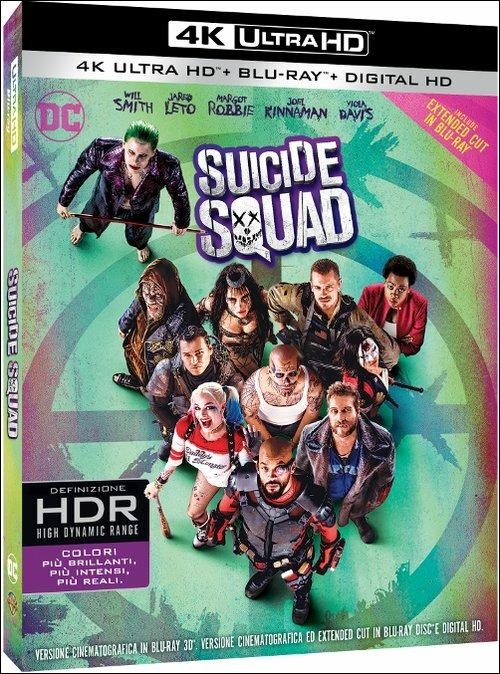 Suicide Squad (Blu-ray + Blu-ray 4K Ultra HD) - Blu-ray + Blu-ray Ultra HD  4K - Film di David Ayer Avventura | Feltrinelli