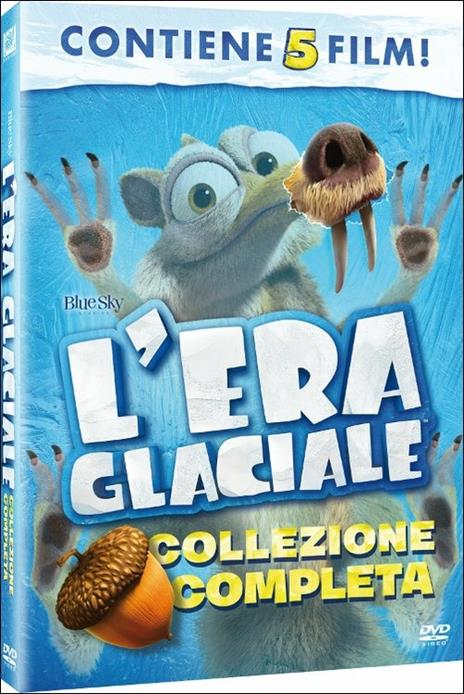 L' era glaciale 1 - 5 (5 DVD) di Galen Tan Chu,Steve Martino,Carlos Saldanha,Mike Thurmeier,Chris Wedge