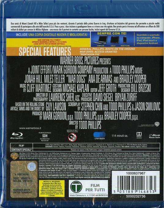 Trafficanti di Todd Phillips - Blu-ray - 2