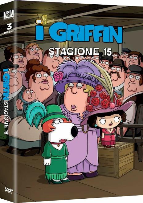 I Griffin. Stagione 15. Serie TV ita (3 DVD) di Pete Michels,James Purdum,Dominic Bianchi - DVD