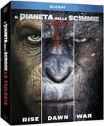 Il pianeta delle scimmie. La trilogia (3 Blu-ray)