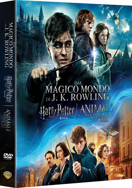 Wizarding World. Collezione 9 film. Harry Potter - Animali fantastici (DVD)  - DVD - Film di Chris Columbus , Alfonso Cuaron Fantasy e fantascienza |  laFeltrinelli