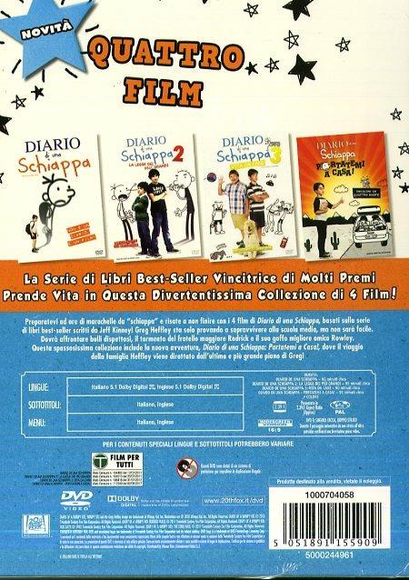 Diario di una schiappa 1-2-3-4 (4 DVD) - DVD - Film di David Bowers , Thor  Freudenthal Bambini e ragazzi | laFeltrinelli