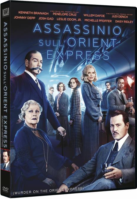 Assassinio sull'Orient Express (DVD) di Kenneth Branagh - DVD